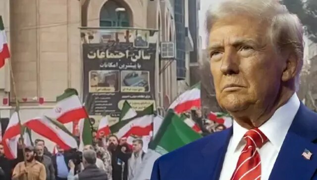 İranlılar, ABD-İsrail’in saldırılarını protesto ediyor