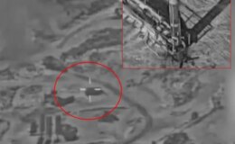 İsrail, İran’ın batısındaki hedefleri vurduğu anların görüntüsünü paylaştı