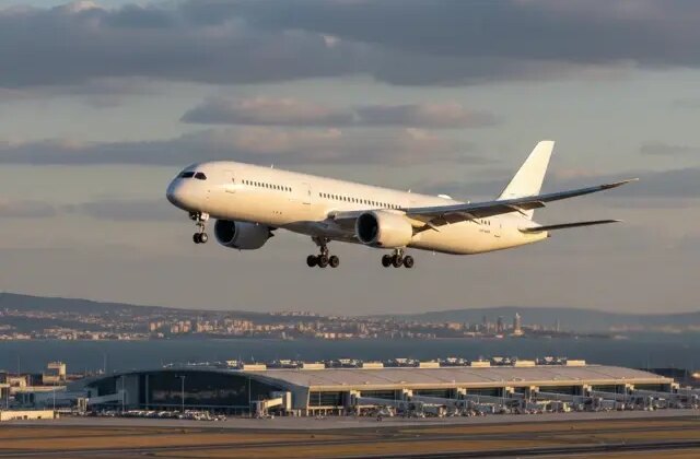 Duman ikazı alan pilot İstanbul Havalimanı’na acil iniş yaptı