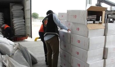 İstanbul limanında un çuvallarına gizlenmiş 127 kilogram kokain yakalandı