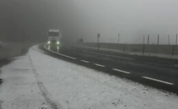 İstanbul’un yanı başında kar yağışı etkili oluyor