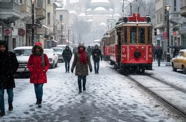 İstanbullular dikkat! Kar yağışı için saat verildi