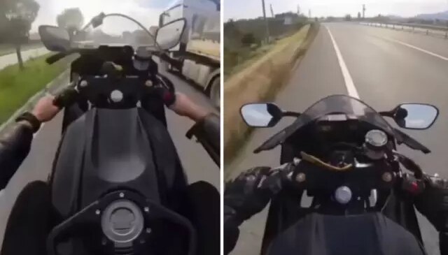 Jandarma çevirmesinden kaçtığı anları sosyal medyada paylaştı, kısa sürede yakalandı