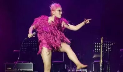 Kalben’in sahnede dans ettiği anlar şaşırttı