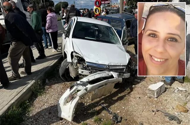 Kaldırıma savrulan otomobil çocuklarına yemek götüren anneyi hayattan kopardı