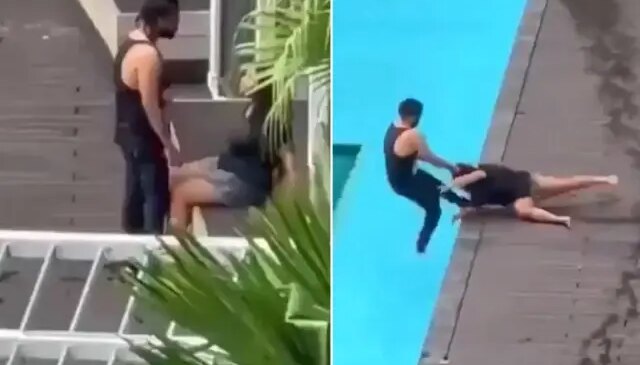 Kardeşiyle yasak aşk yaşayan hamile eşini havuzda boğmaya çalıştı