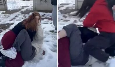 Kız grubundan kan donduran zorbalık! İstediklerini alamayınca şiddete başvurdular