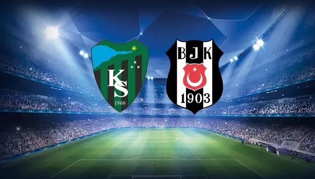 Kocaelispor-Beşiktaş maçının ilk 11’leri belli oldu