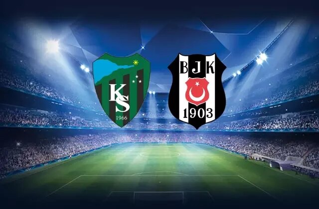 Kocaelispor-Beşiktaş maçının ilk 11’leri belli oldu