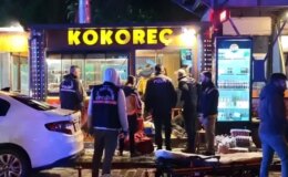 Kokoreççideki cinayet anı kamerada, polis zanlıları 3 saat geçmeden yakaladı