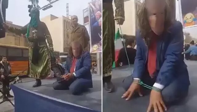 Komşu ülkede kaydedilen görüntü gündeme bomba gibi düştü