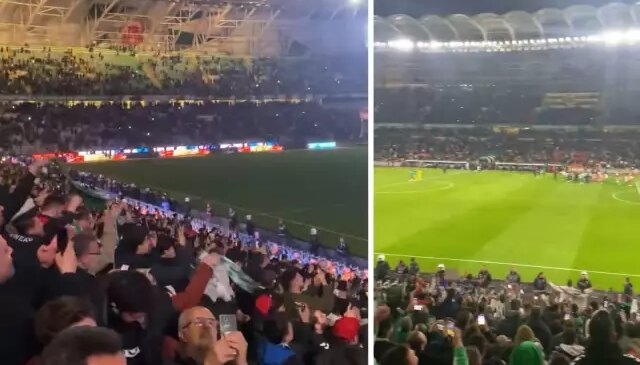 Konyaspor’dan Galatasaray’a gönderme! Statta çalan şarkı dikkat çekti