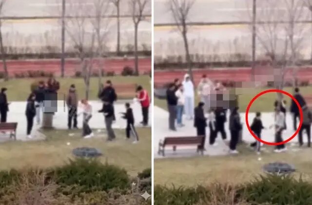 Küçücük çocuğu ağaca bağlayıp işkence ettiler