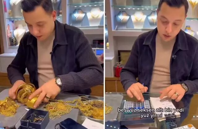 Kuyumcuya 17 milyonluk altın getirip zekatını sordu: Rakam inanılmaz