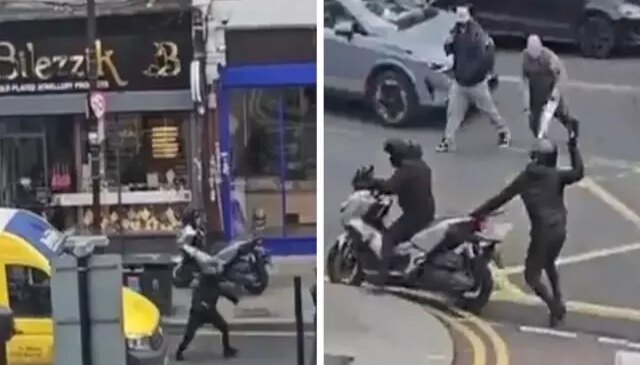 Londra’da Türk kuyumcu dükkanı palalı hırsızlar tarafından soyuldu