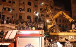 Bitişik 2 bina bir anda yıkıldı, 13 kişi feci şekilde can verdi