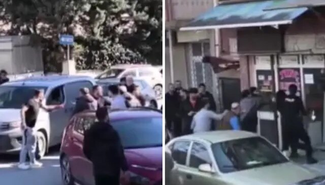 Madde bağımlısı şahıs “Ne geziyorsunuz burada?” diyerek polislere satırla saldırdı
