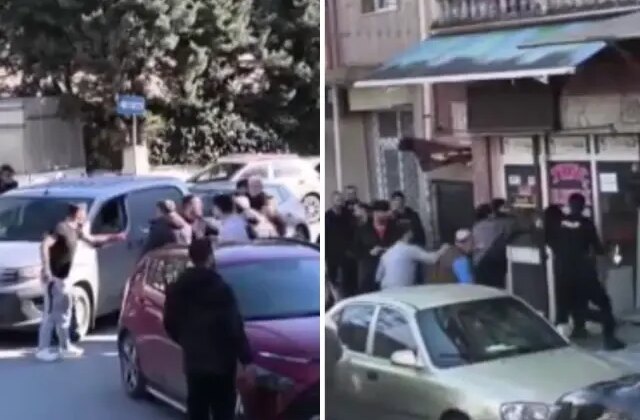 Madde bağımlısı şahıs “Ne geziyorsunuz burada?” diyerek polislere satırla saldırdı