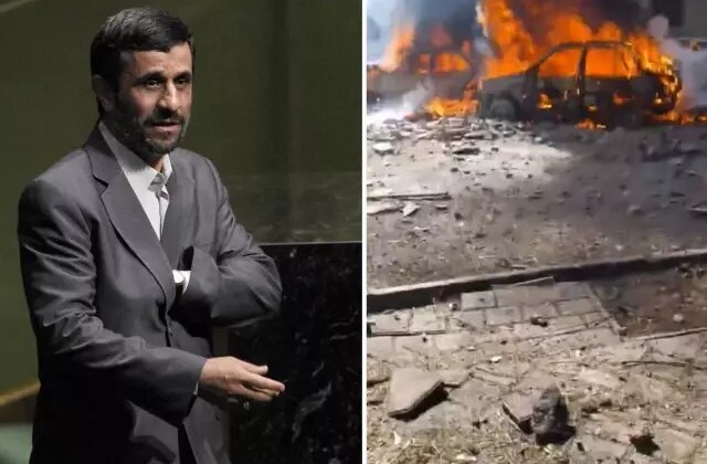 Mahmud Ahmedinejad’ın evi vuruldu