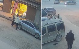 Malatya’da birlikte yaşadığı kadını sokak ortasında silahla tehdit etti