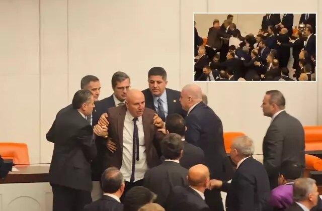 Meclis’te Akın Gürlek gerginliği! Kürsü işgal edildi, yumruklu kavga çıktı