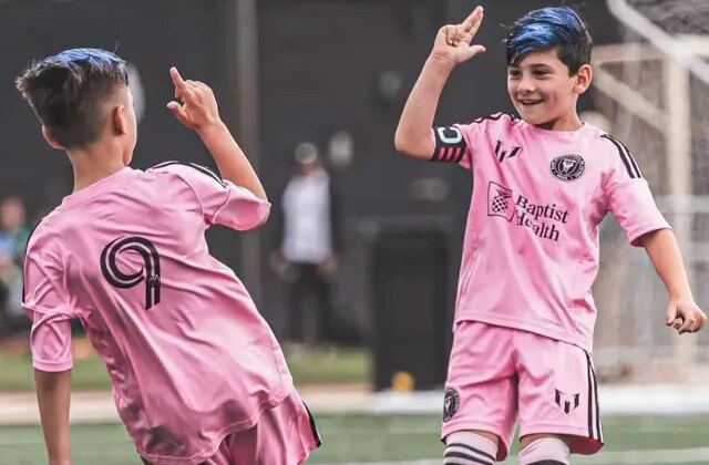 Messi ve Luis Suarez’in çocuklarından duygulandıran kare