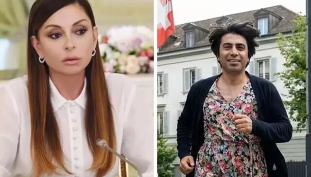 Mihriban Aliyeva’dan muhalif gazeteciye ders niteliğinde cevap! “Sen değil miydin kadın kıyafeti giyen?”