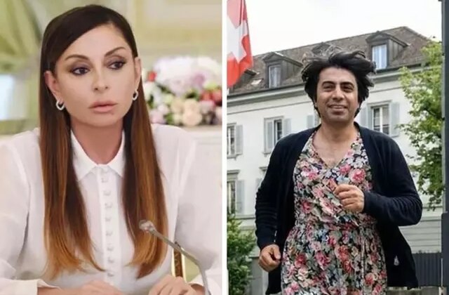 Mihriban Aliyeva’dan muhalif gazeteciye ders niteliğinde cevap! “Sen değil miydin kadın kıyafeti giyen?”
