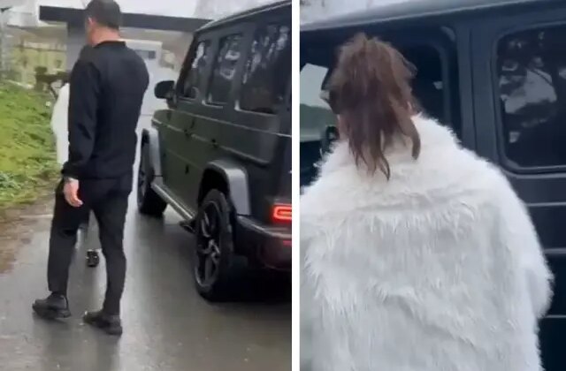 Milyonlarca seveni olan ünlü isim yol kenarında bekleyen hayranını kırmadı