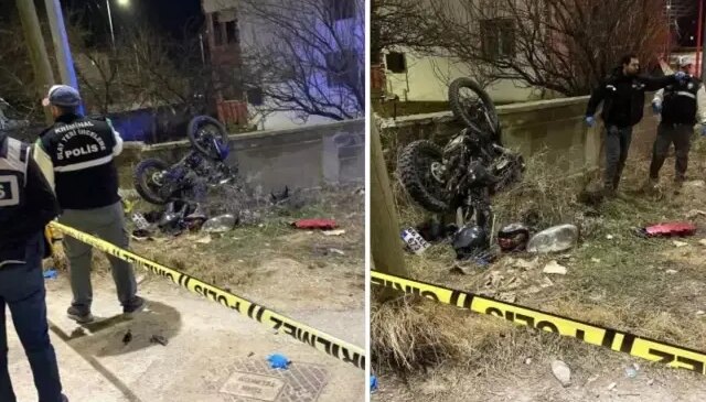 Motosiklet otomobille kafa kafaya çarpıştı! Bilanço ağır