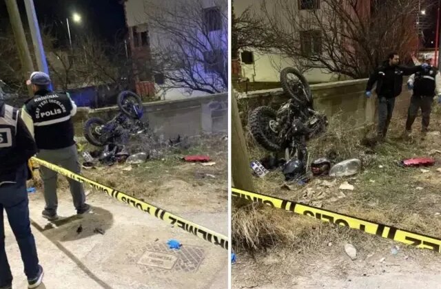 Motosiklet otomobille kafa kafaya çarpıştı! Bilanço ağır