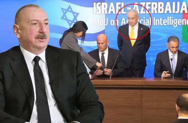 Netanyahu’nun Aliyev’e gönderdiği mesaj imza törenine damga vurdu