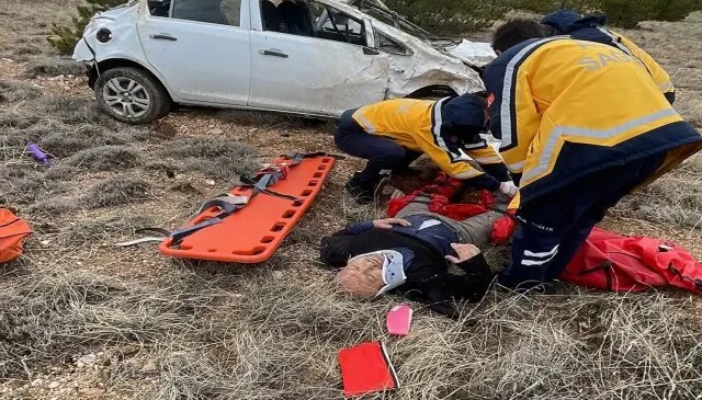 Nevşehir’de eşini bıçakladı, Niğde’de kaçarken kaza yapıp öldü
