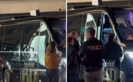 Okan Buruk’u İtalya’da bekleyen taraftarlardan bomba tezahürat