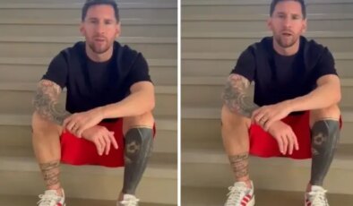 Onu daha önce böyle görmediniz! Merdivene oturup özür videosu çekti