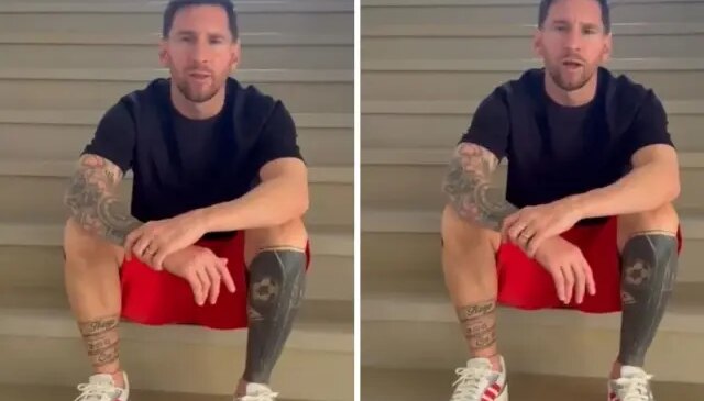 Onu daha önce böyle görmediniz! Merdivene oturup özür videosu çekti