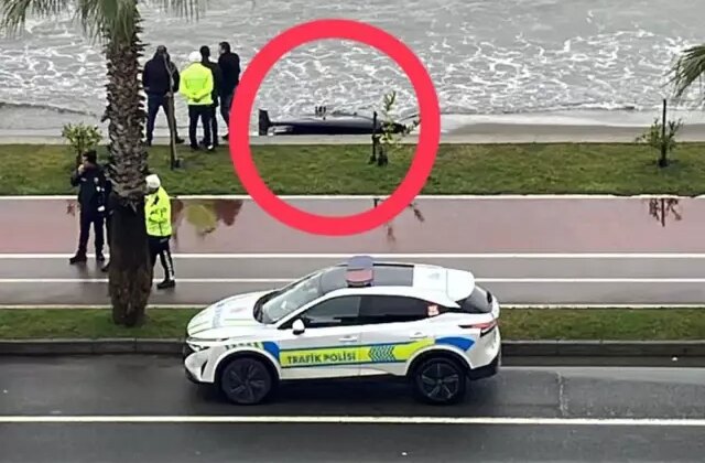 Ordu’da kıyıda, insansız hava aracı parçası bulundu