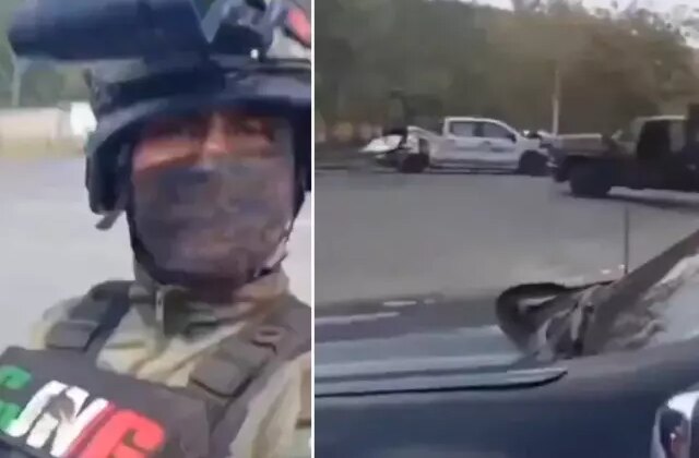 Ordu ile çatışırken telefonu çıkartıp TikTok’ta canlı yayın yaptılar