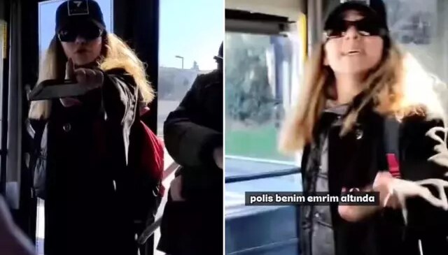 Otobüste köpekli yolcu krizi! “Savcıyım, polis benim emrimde” deyip tehditler yağdırdı
