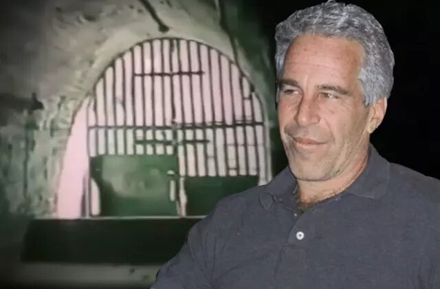 Pedofili sapık Epstein’in evindeki gizli tünel ilk kez görüntülendi