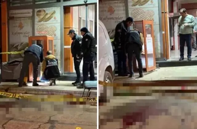 Pide almak için gittiği fırında dehşeti yaşadı