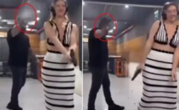 Poligonda akılalmaz görüntü! Genç kadının verdiği tepki dikkat çekti