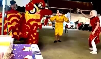 Hepsi polis! Bu fotoğraf dev operasyondan dakikalar önce çekildi