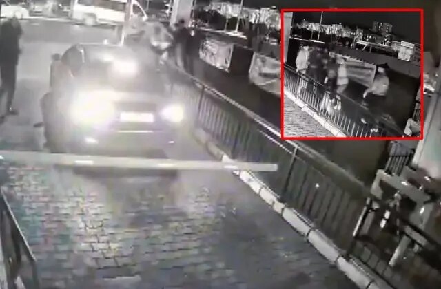 Polis memuru ile eşini sokak ortasında darbettiler