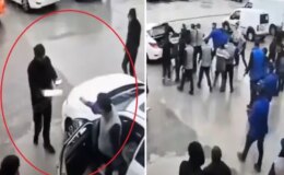 TÜVTÜRK’te polis memurunun dövülerek öldürüldüğü kavganın görüntüleri