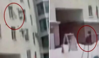 Rusya’da 10. kattan düşen bebek, açılan mont sayesinde kurtarıldı