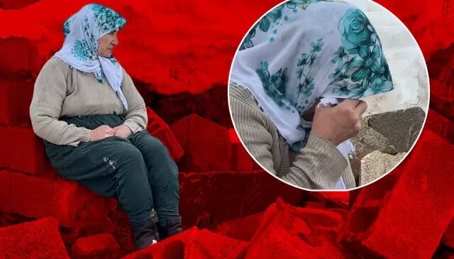 Sabah gürültüye uyanan Zine Teyze’nin dünyası başına yıkıldı