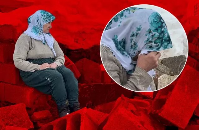 Sabah gürültüye uyanan Zine Teyze’nin dünyası başına yıkıldı