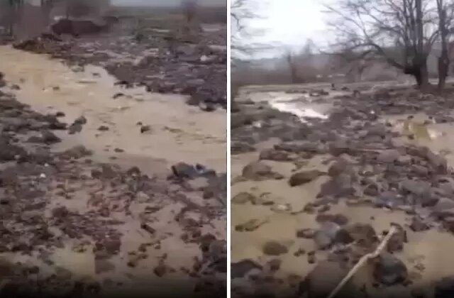 Sağanak yağış tarımı alt üst etti! Binlerce dönüm arazi sular altında