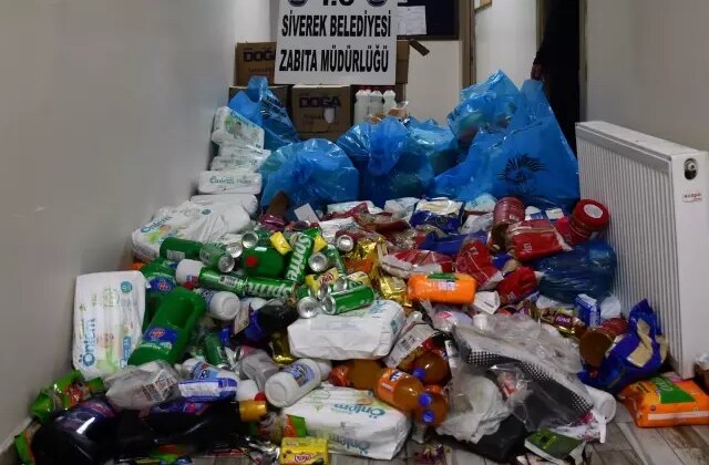 Şanlıurfa’da denetimlerde ele geçirilen 5 ton bozuk ürün imha edildi